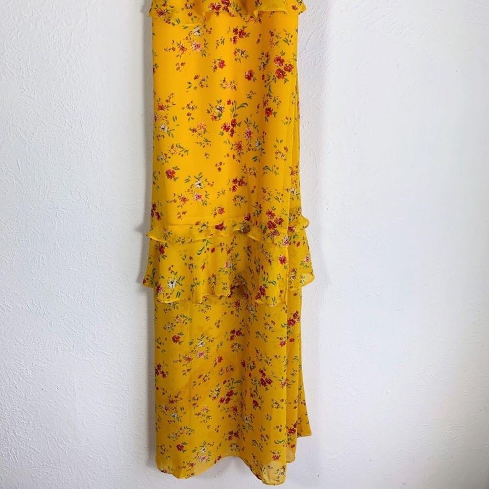 LULUS Sunshine Bouquet Yellow Floral Maxi … - Picture 9 of 12